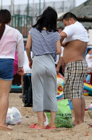 第127篇海风吹拂棉质裙 —-19P