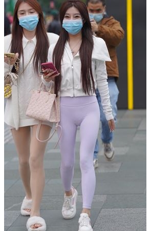 紧致瑜伽裤美女(132P)