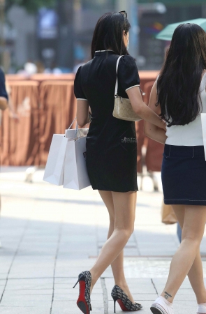 气质旗袍高跟shaofu