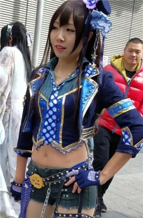 4k – 一脸清纯的cosplay二次元美少女