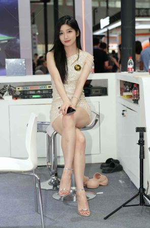 25广州台球展—美腿靓丽凉高美女