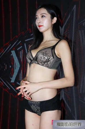 大长腿性感蕾丝内衣模特MJ1904[398M]