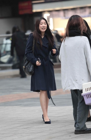 街拍高跟妹子