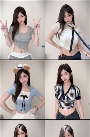 第409期–主播【韩宝宝】共124个短视频合集，时长共0:20:57，大小0.52GB！