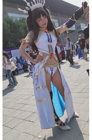 可爱的古装cosplay美女