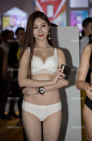 性文化展的漂亮模特