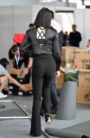 台上台下美女太阳